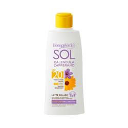 SOL Calendula Zafferano - Leche solar - cara y cuerpo - pieles delicadas - toda la familia* - con extractos de Caléndula de Tenuta Massaini y Azafrán precio