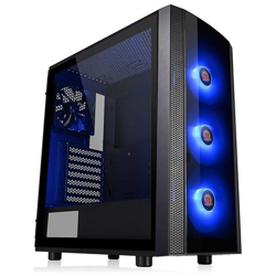 Case Versa J25 TG RGB Midi Tower ATX / Micro-ATX / Mini-ITX 2 Porte USB 3.0 Colore Nero (Finestrato) precio