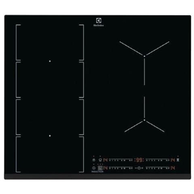 EIV65443 Piano Cottura ad Induzione FlexiBridge 60 cm Colore Vetroceramica Nero