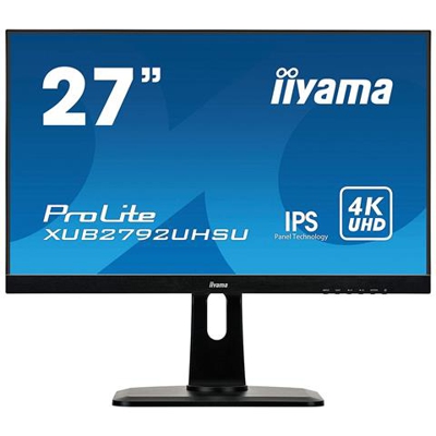 ProLite XUB2792UHSU-B1 LED display 68,6 cm (27") 3840 x 2160 Pixel 4K Ultra HD Nero, Monitor di gioco
