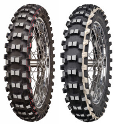 Mitas C-20 ( 2.75-10 TT 37M ruota posteriore, NHS, Mescola di gomma Hard Terrain, rot ) características