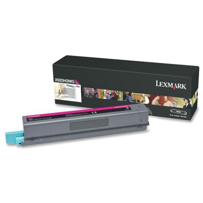 X925H2MG Toner Originale Magenta per Lexmark X925de Capacità 7500 Pagine