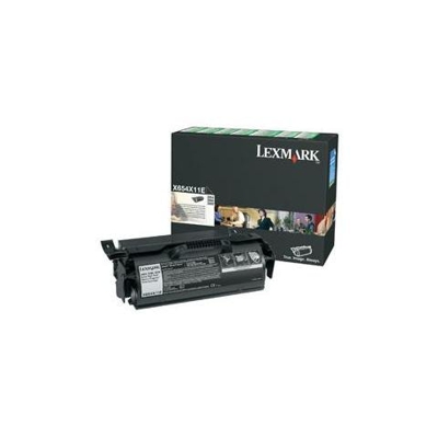 X654X11E Toner Originale Nero per Lexmark X654 / X656 / X658 Capacità 36000 Pagine