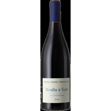 MOULIN A VENT - LES TROIS ROCHES 2018 - DOMAINES CHERMETTE (VISSOUX)