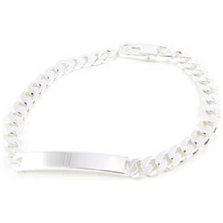 braccialetto con targhetta argento 'adam' - [ g1308] precio