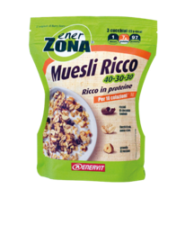 Enervit EnerZona Muesli Ricco 40-30-30 230g características