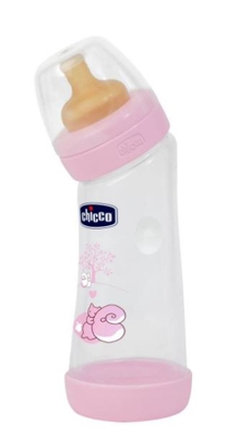 CHICCO BIBERON ANGOLATO PP GIRL 250 ML NORMALE CAUCCIU
