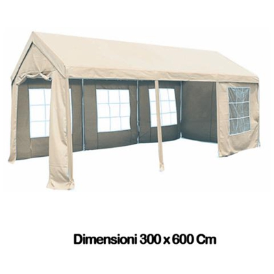 Ricambio top di copertura per gazebo Car Port magnum