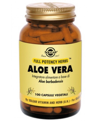 Solgar Aloe Vera 100 Capsule Vegetali