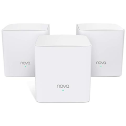 Kit di 3 Pezzi Router Wireless Nova MW5s Tri-Band 1200 Mbps 2xGigabit Ethernet Colore Bianco en oferta