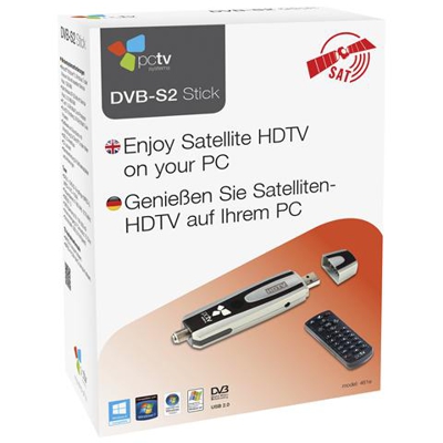PCTV Ricevitore Digitale DVB-S2 Stick 461E USB 2.0
