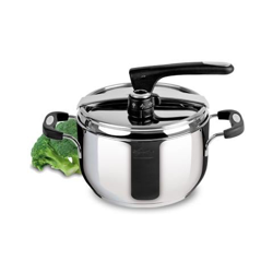 Pentola a Pressione 5 Lt - Linea Briosa per Piani ad Induzione Ricettario Incluso en oferta