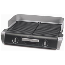 Barbecue Elettrico con Doppia Griglia e Vaschetta in Alluminio Raccogli Liquidi 2400 Watt características