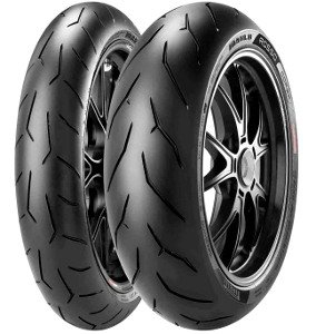 Pirelli Diablo Rosso Corsa ( 180/60 ZR17 TL (75W) ruota posteriore, M/C )