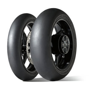 Dunlop Sportmax GP Racer D212 Slick ( 120/70 R17 TL Mescola di gomma mezzo, NHS, Variante M, ruota anteriore )