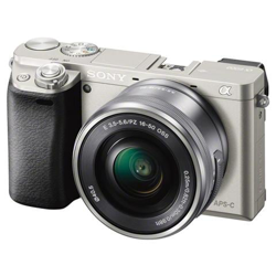 Alpha 6000 Silver kit 16-50 mm Sensore CMOS Exmor 24 Mpx Display Filmati Full HD Wi-Fi NFC precio
