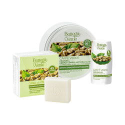 Offerta Caffe Verde 3 in 1 shampodoccia solido - Deo roll on - Criocell características