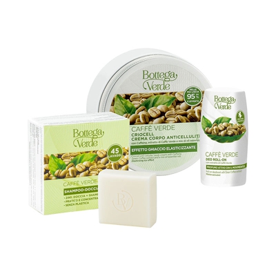 Offerta Caffe Verde 3 in 1 shampodoccia solido - Deo roll on - Criocell