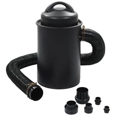 Aspiratore per Trucioli con Adattatore Set Nero 1100 W