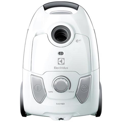 EEG41IW Aspirapolvere con Sacco EasyGo Hygiene Filter 12 Potenza 650 W Regolazione Velocità Ice White