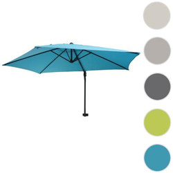 Ombrellone Rotondo Da Balcone Salvaspazio Casoria Poliestere 3m Azzurro características