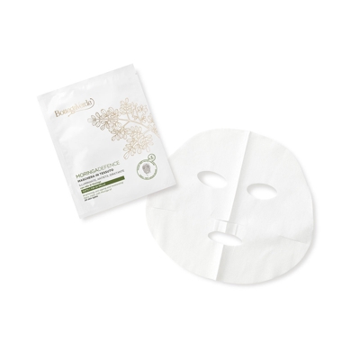 MORINGADEFENCE - Maschera in tessuto, illuminante, antieta, idratante