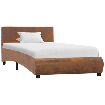 Giroletto Marrone In Similpelle 90x200 Cm