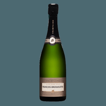 CHAMPAGNE FRANCOIS-BROSSOLETTE - CUVEE DAME NESLE - BLANC DE BLANCS