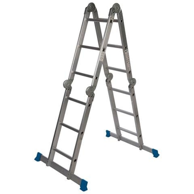 953474 Scala Multiuso Con Piattaforma 3,6 M - 12 Gradini