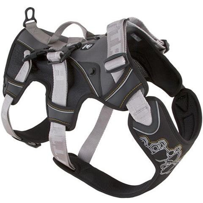 Pettorina Hurtta Trail Nero - 75-95 Cm