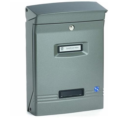 Cassetta postale per rivista Gioiosa alluminio pressofuso rosso RAL 3001