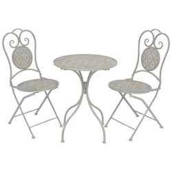 Set da Bistro 3 pz in Acciaio Grigio características