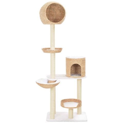 Albero Per Gatti Con Tiragraffi In Sisal Seagrass