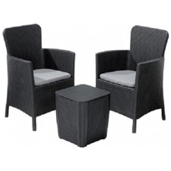 Salottino Miami Balcony In Resina - Vari Colori - Graphite precio