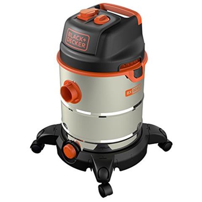Black And Decker 51689 Aspirapolvere, 1. 600 W, Con Serbatoio Da 30 Litri E Presa Di Corrente, Funzione Automatica On / off.