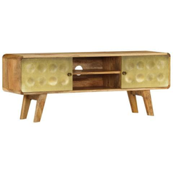 Mobile Porta Tv In Legno Massello Di Mango 120x30x45 Cm características