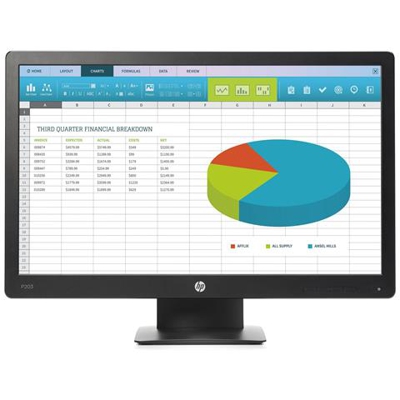 Monitor 20'' LED TN P203 1600 x 900 HD+ Tempo di Risposta 5 ms