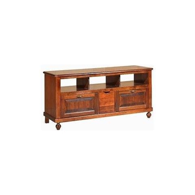 Porta Tv Cassapanca Legno Massello Col Noce Country Collection