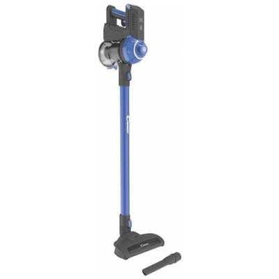 CAS10 Scopa Elettrica Ricaricabile 2 in1 Senza Sacco Colore Blu / Nero