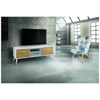 Porta Tv 160x45 H. 55 Abete Spazzolato