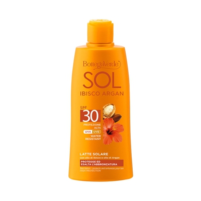 SOL Ibisco Argan - Latte solare - protezione alta SPF30
