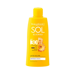 SOL Elicriso - Latte solare- SPF30 protezione alta - water resistant en oferta