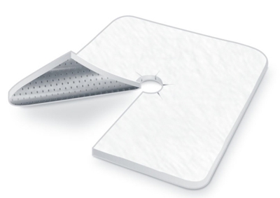 MEDICAZIONE TRACHEOSTOMIA METALLINE STERILE 8X9CM 1 PEZZO