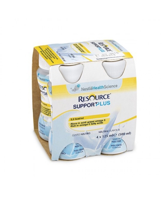 Nestlè Resource Support Plus Gusto Neutro 4 Confezioni 200ml