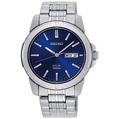 Orologio Analogico Solare Donna con Cinturino in Acciaio Inox SNE501P1