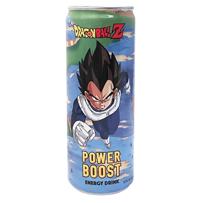 Dragonball Z Vegeta Power Boost Energy Drink