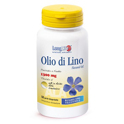 LONGLIFE OLIO LINO 1300 MG 50 PERLE características