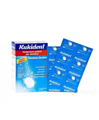 Kukident Freschezza Duratura Compresse Pulenti Per Dentiera 28 Compresse