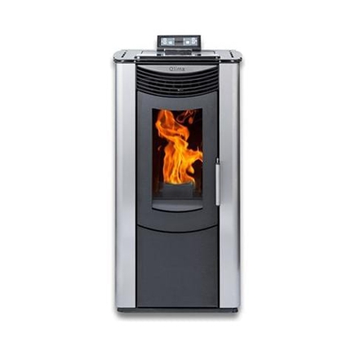 Delfina 90 III M-line Stufa a Pellet in Maiolica Potenza Termica Nominale 9 kW 240 m3 Riscaldabili