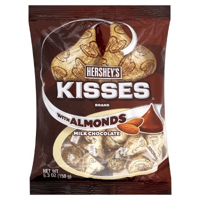 Hershey's Kisses With Almonds 150g